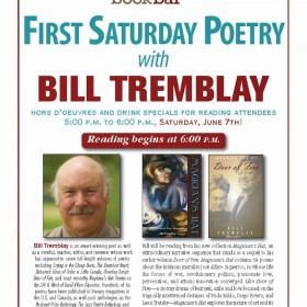 Bill Tremblay Reading from Magician’s Hat at BookBar June 7th
