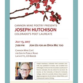 Join Me in July for Cannon Mine Poetry