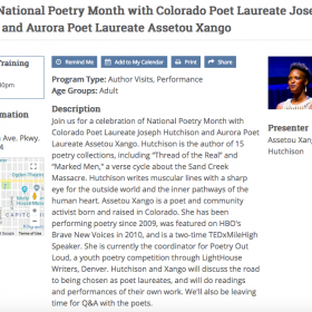 Kick Off Poetry Month with a Laureate-Po-Looza
