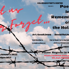 A Free Online Reading of Poems in Remembrance of the Holocaust: January 27th