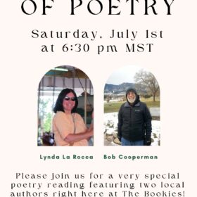 Hear New Poetry from Cooperman & La Rocca on Saturday, July 1 at The Bookies